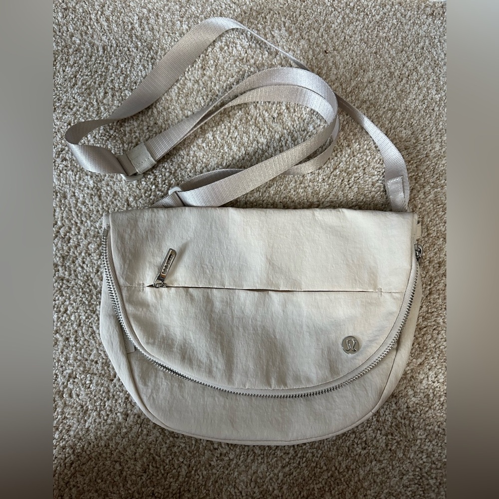 lululemon athletica Cream Crossbody Bag